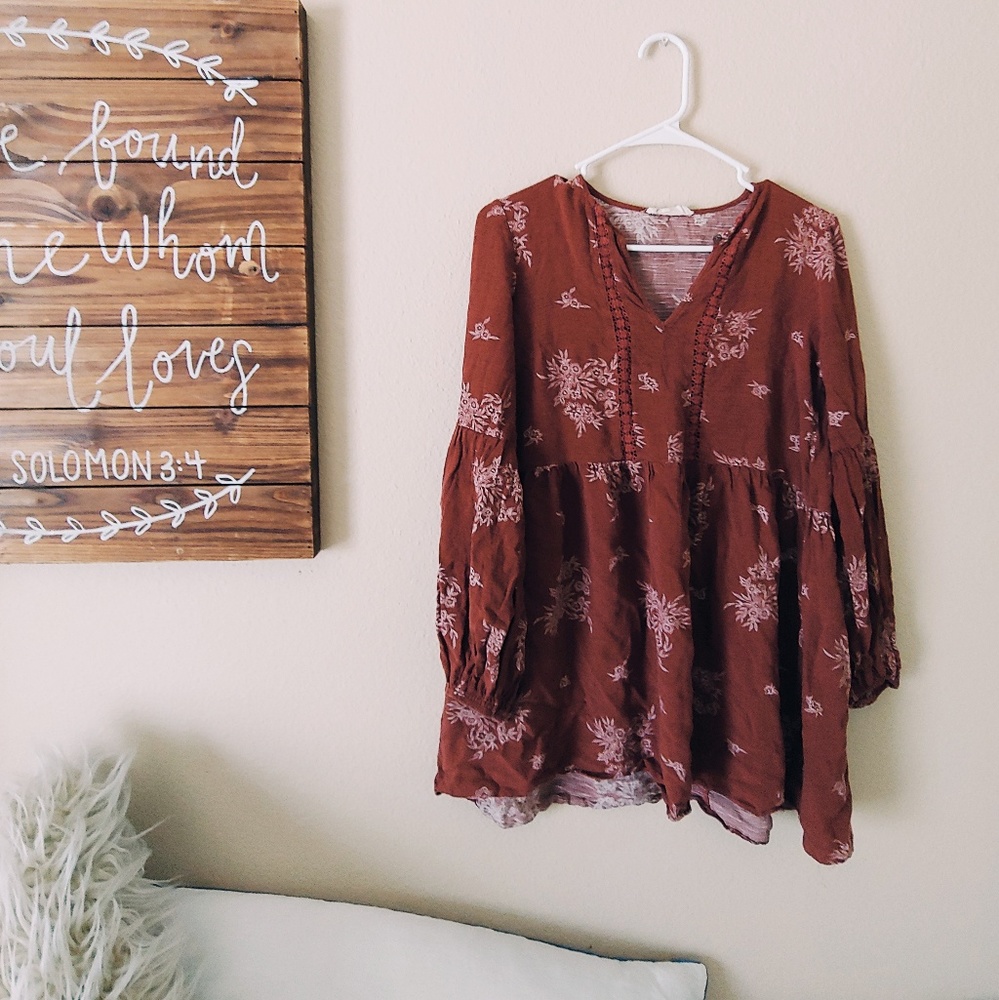 Altard State Floral Babydoll Dress